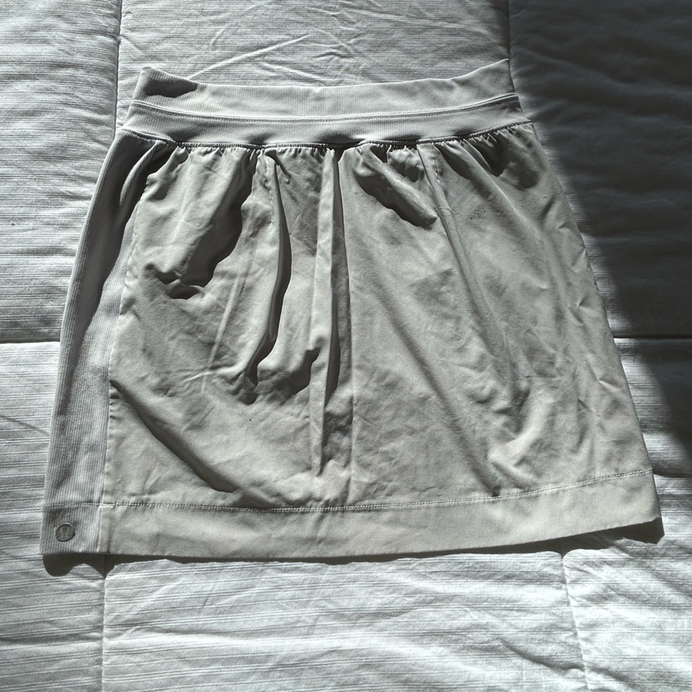 Lululemon White Skirt